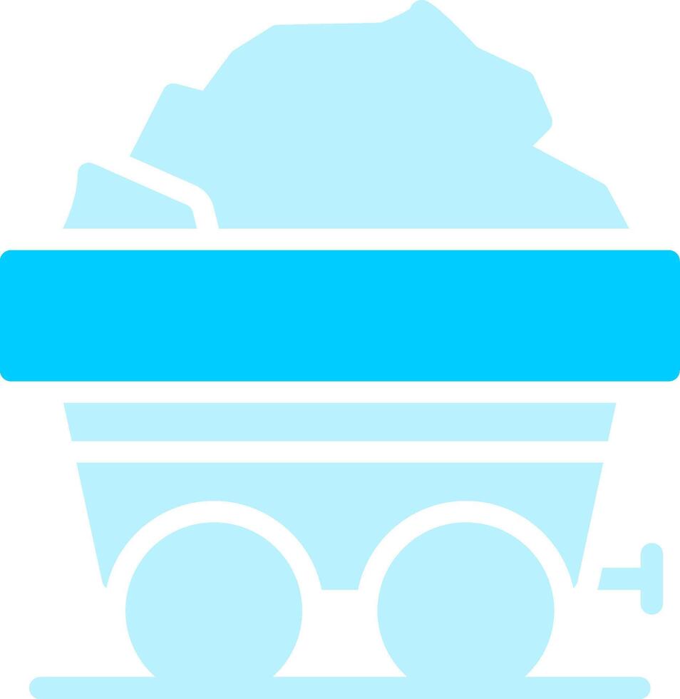 Line two Blue Colour vector