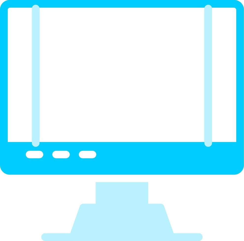 Monitor Creative Icon Design vector