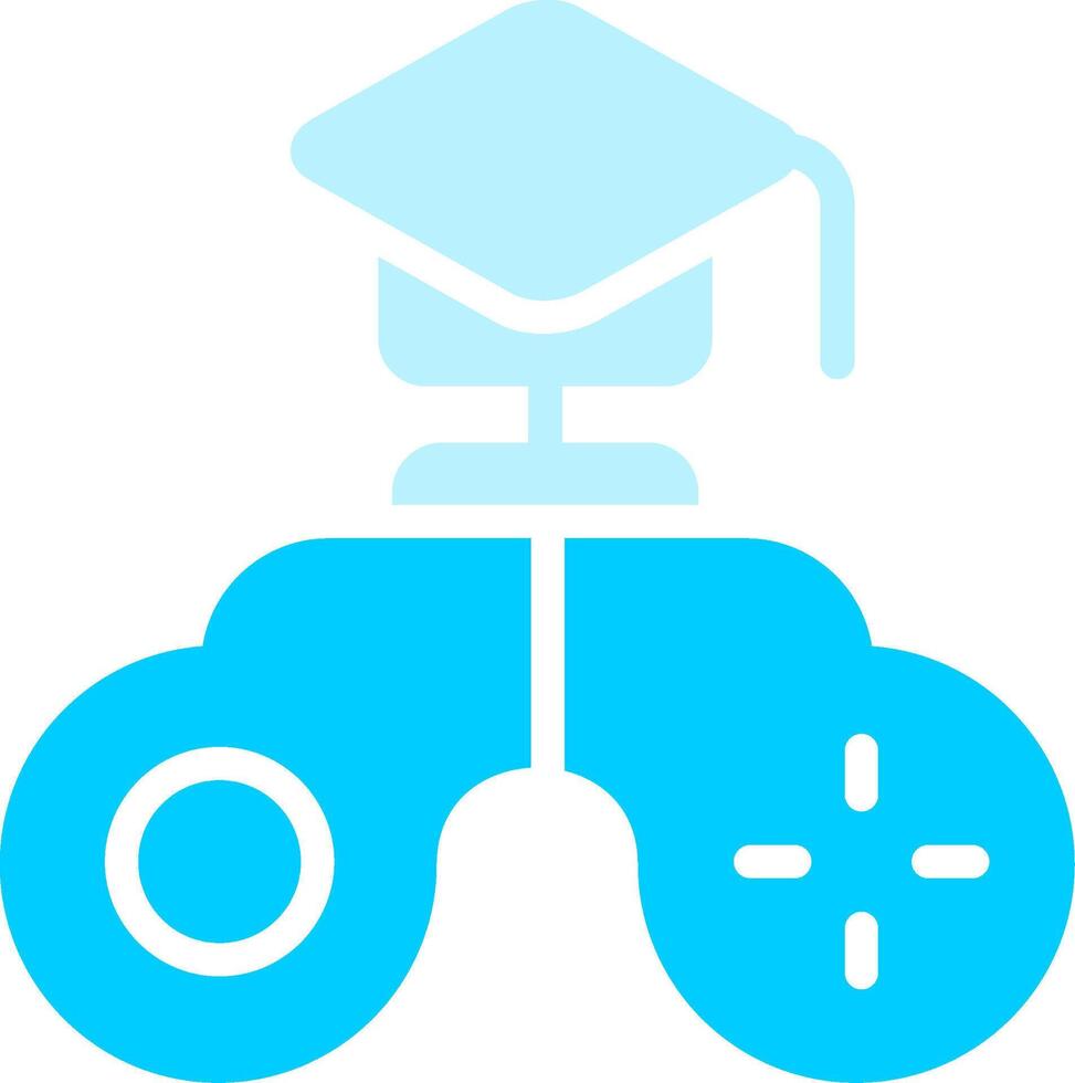 Line two Blue Colour vector