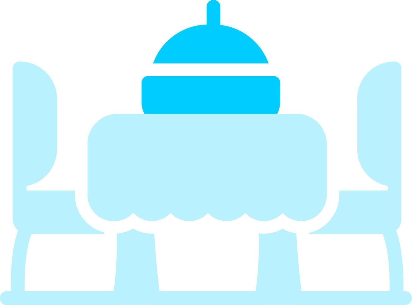 Dinner Creative Icon Design vector