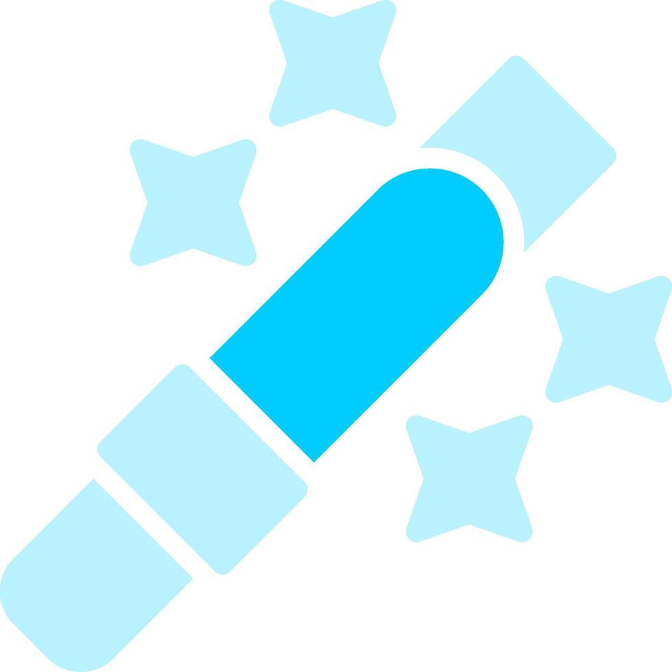 Line two Blue Colour vector