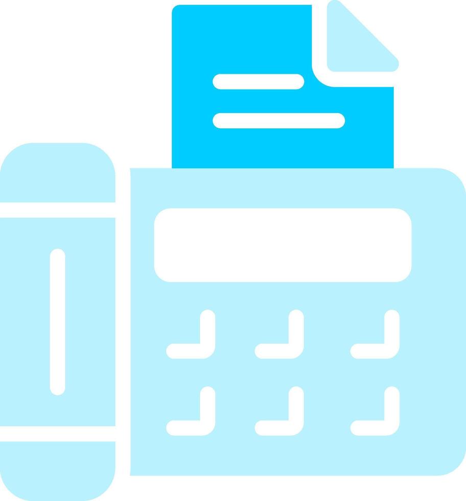 Line two Blue Colour vector