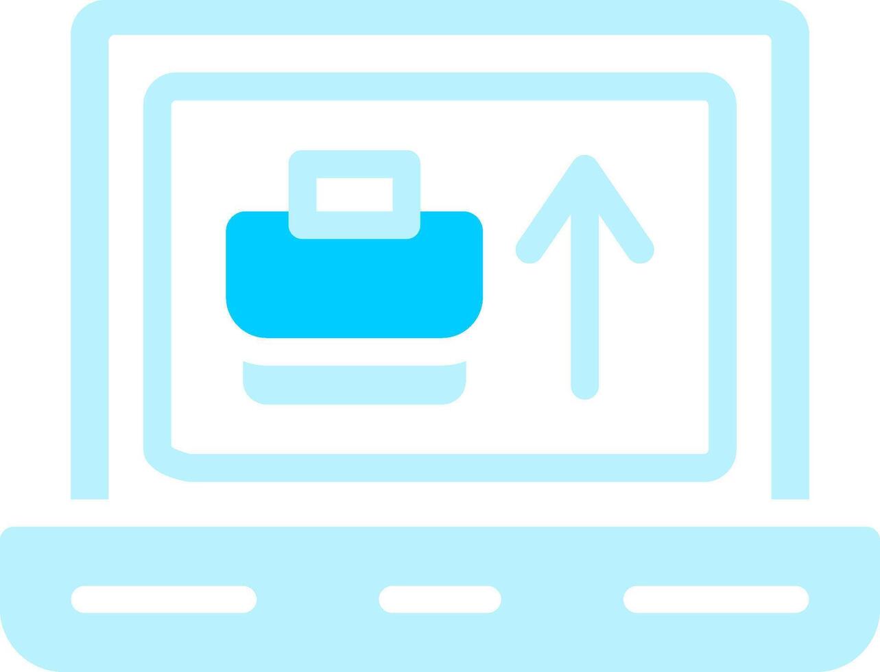 Job Promotion Creative Icon Design vector