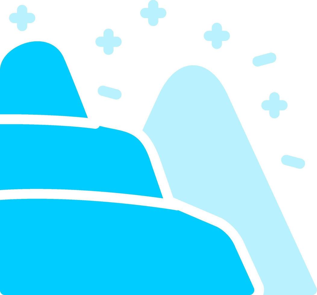 Mountain Creative Icon Design vector
