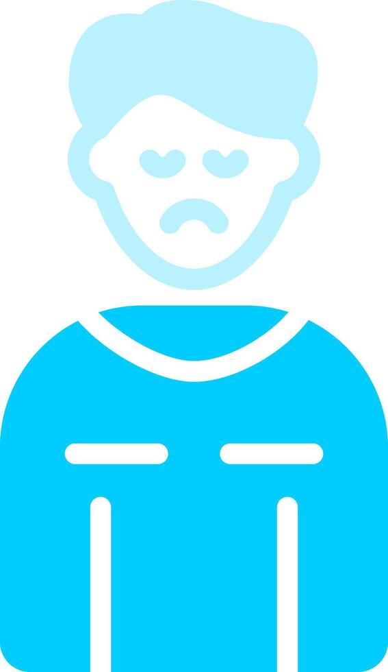 Grief Creative Icon Design vector
