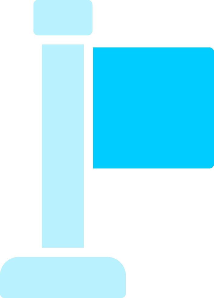 Flag Creative Icon Design vector