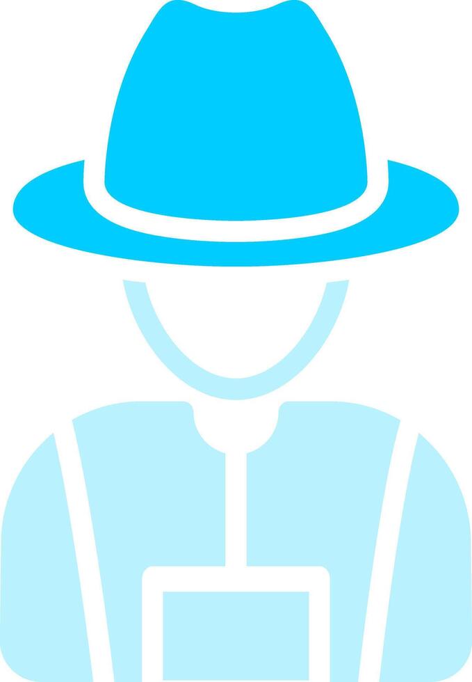 Farmer Creative Icon Design vector