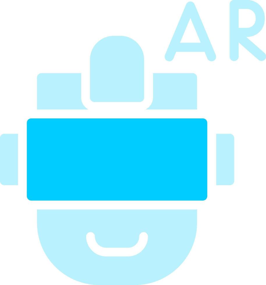 Line two Blue Colour vector