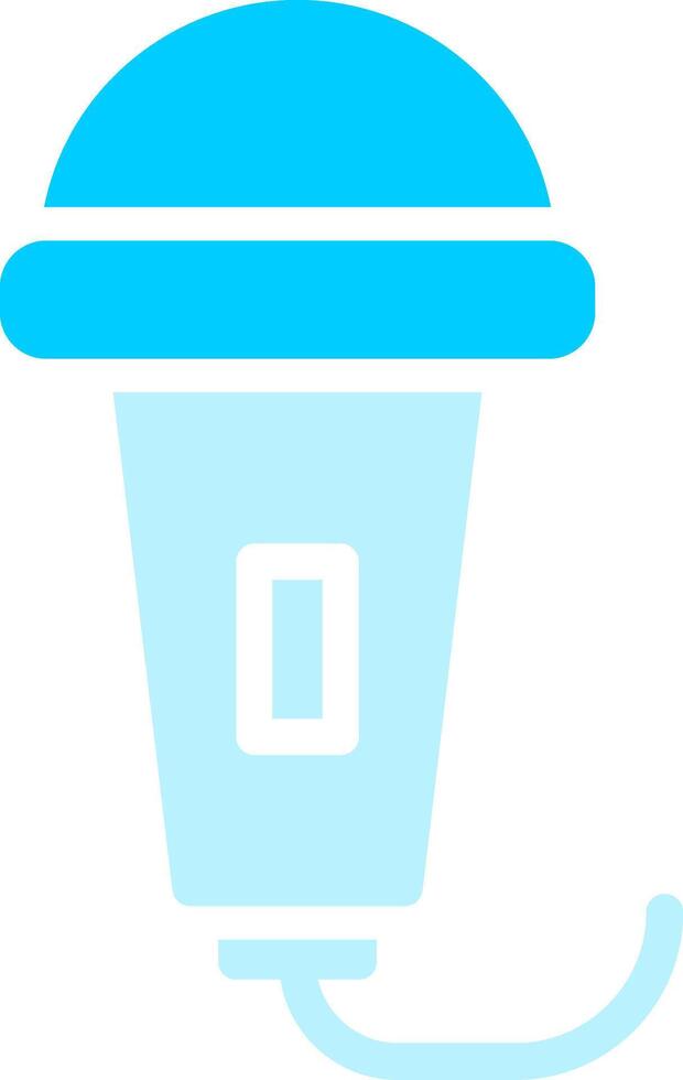 Line two Blue Colour vector