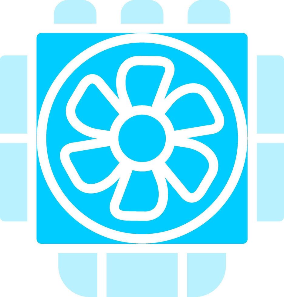 Heatsink Creative Icon Design vector