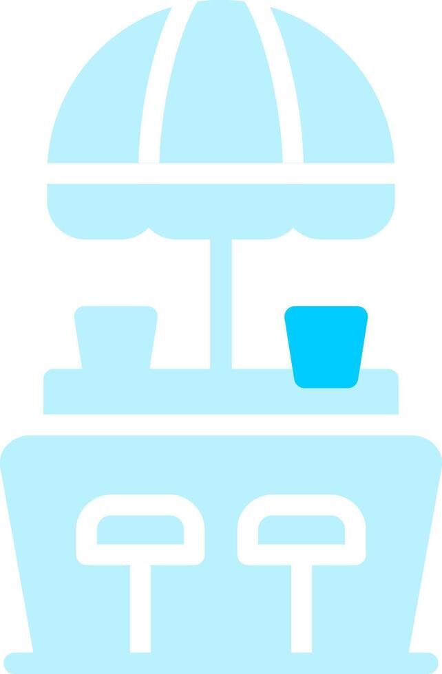 Line two Blue Colour vector