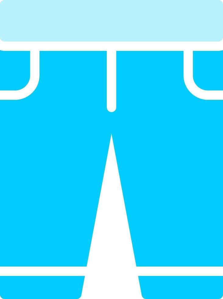 diseño de icono creativo de pantalones vector