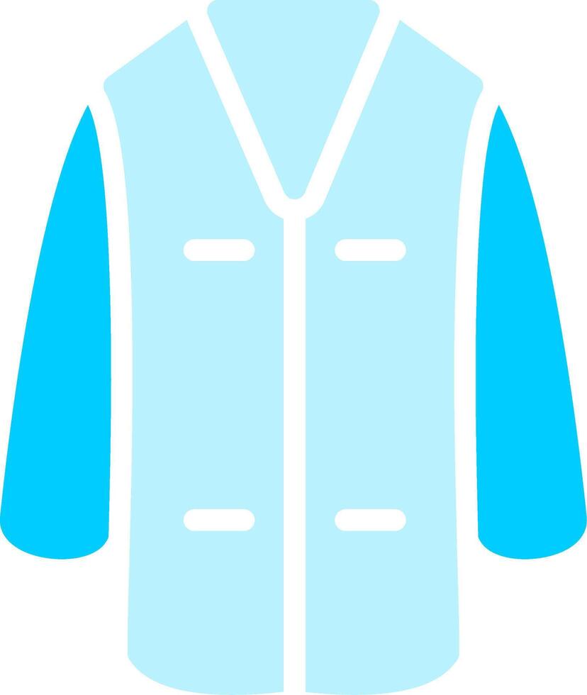 Lab Coat Creative Icon Design vector
