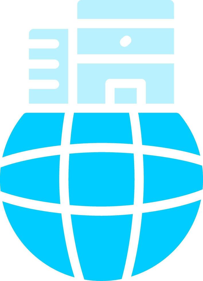 Line two Blue Colour vector