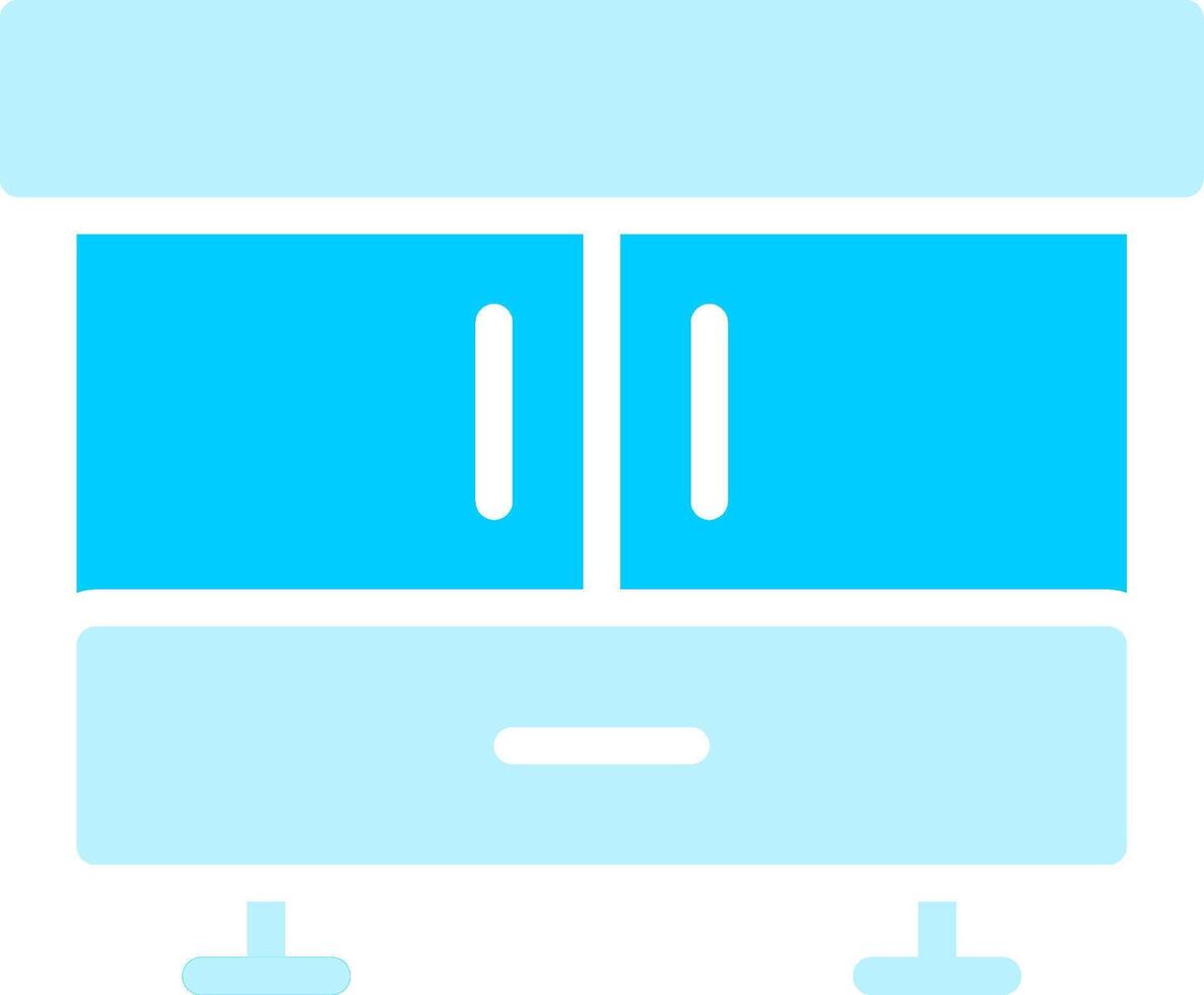 Line two Blue Colour vector