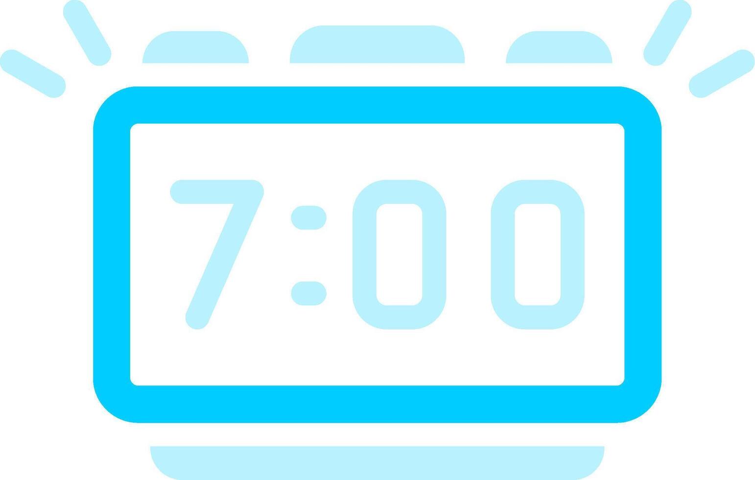 Alarm Creative Icon Design vector