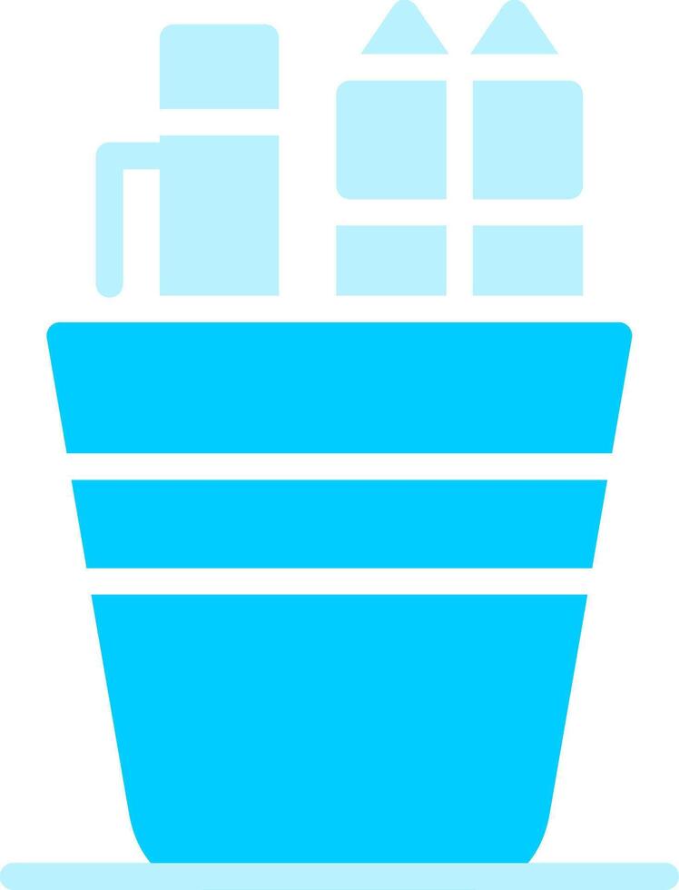 Office Supplies Creative Icon Design vector