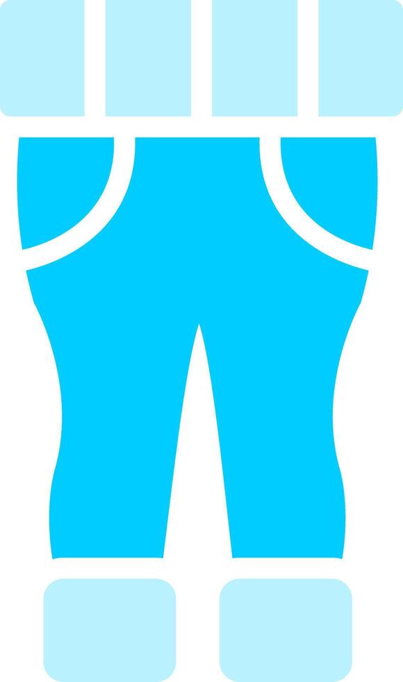 Line two Blue Colour vector