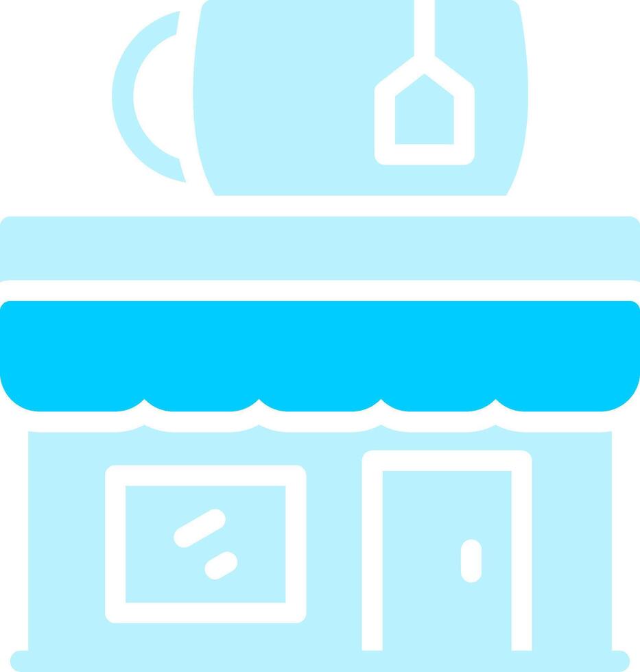 Line two Blue Colour vector