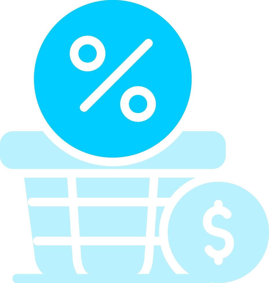 Line two Blue Colour vector