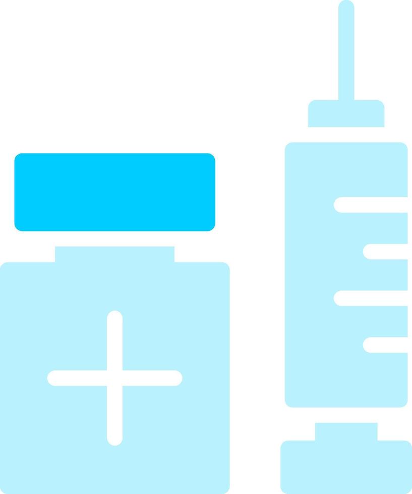 Vaccination Creative Icon Design vector