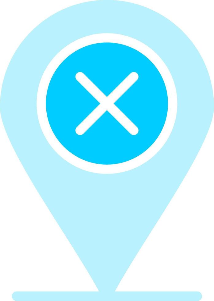 Wrong Creative Icon Design vector