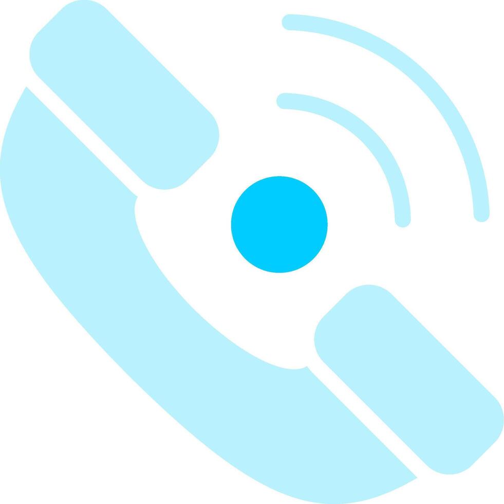 Phone Receiver Creative Icon Design vector