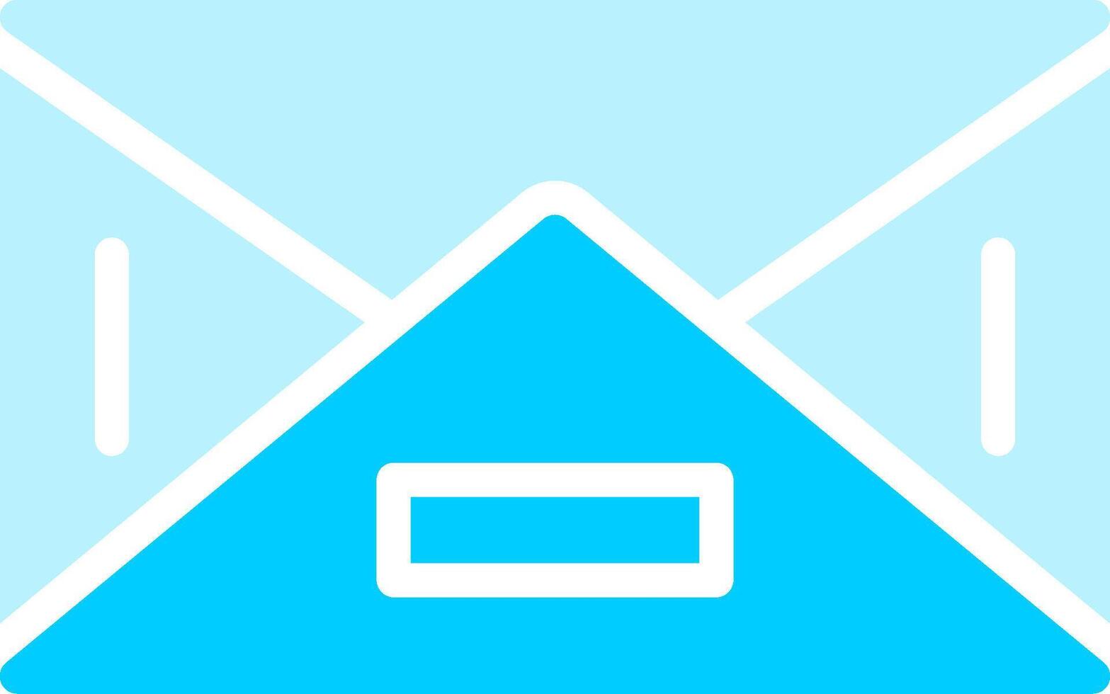 Open Letter Creative Icon Design vector