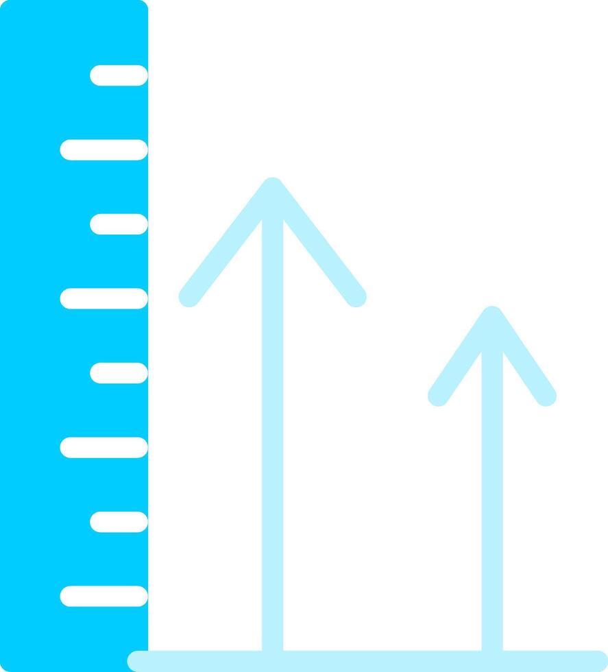 Height Creative Icon Design vector