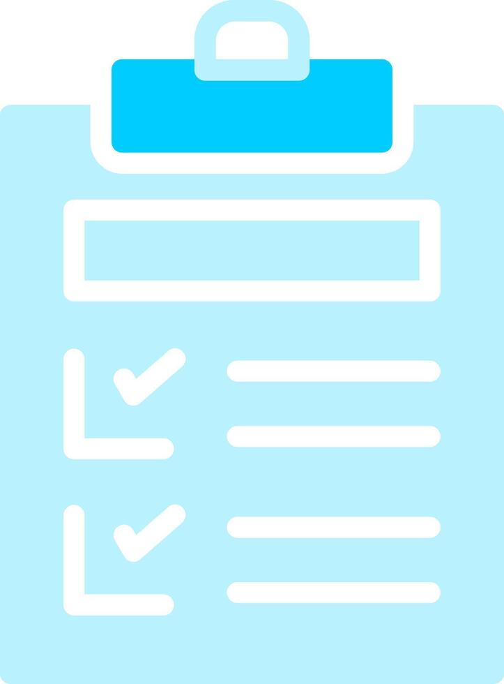 Checklist Creative Icon Design vector