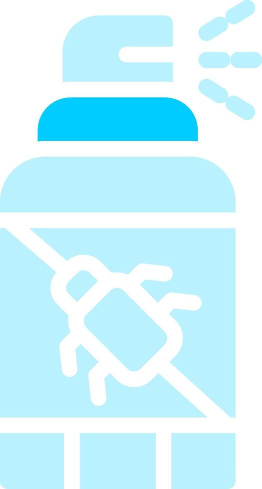 Spray Bottle Creative Icon Design vector