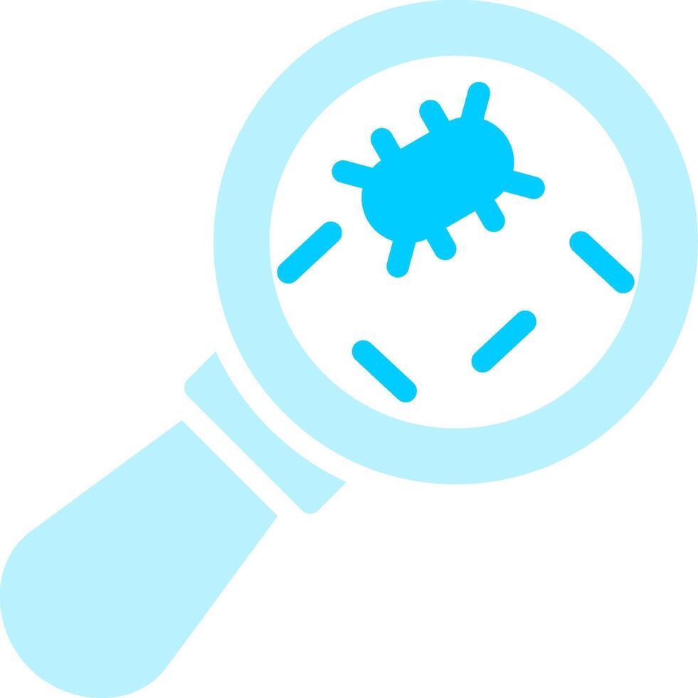 Microbiology Creative Icon Design vector