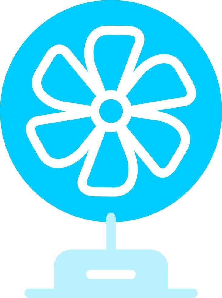 Fan Creative Icon Design vector