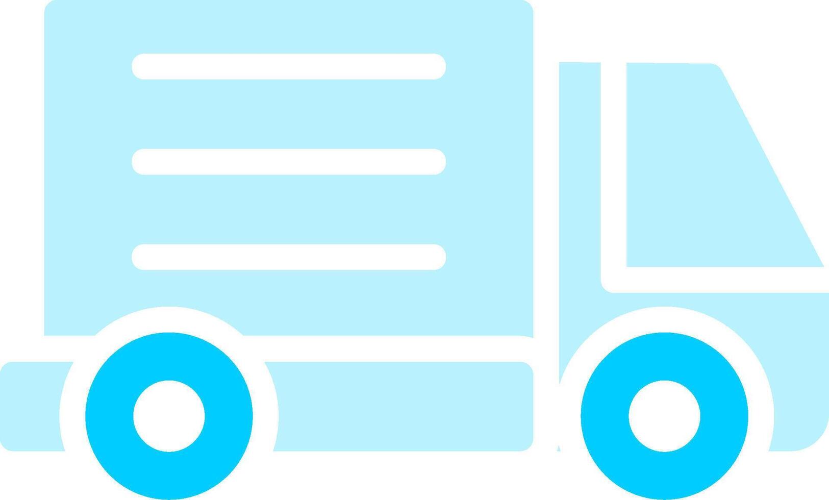 Delivery Truck Creative Icon Design vector