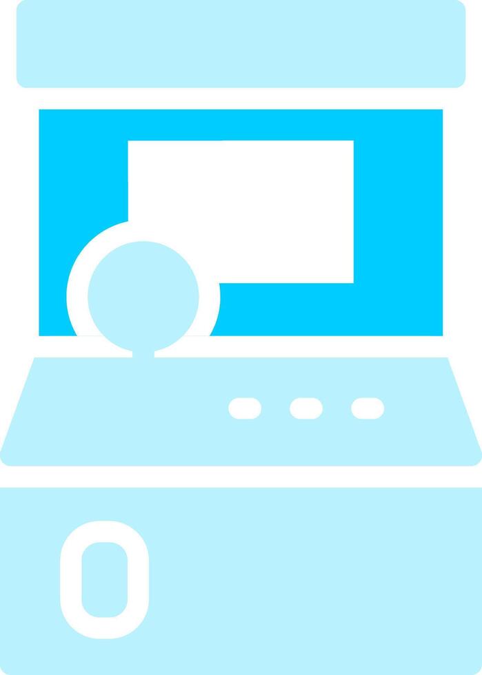 Line two Blue Colour vector