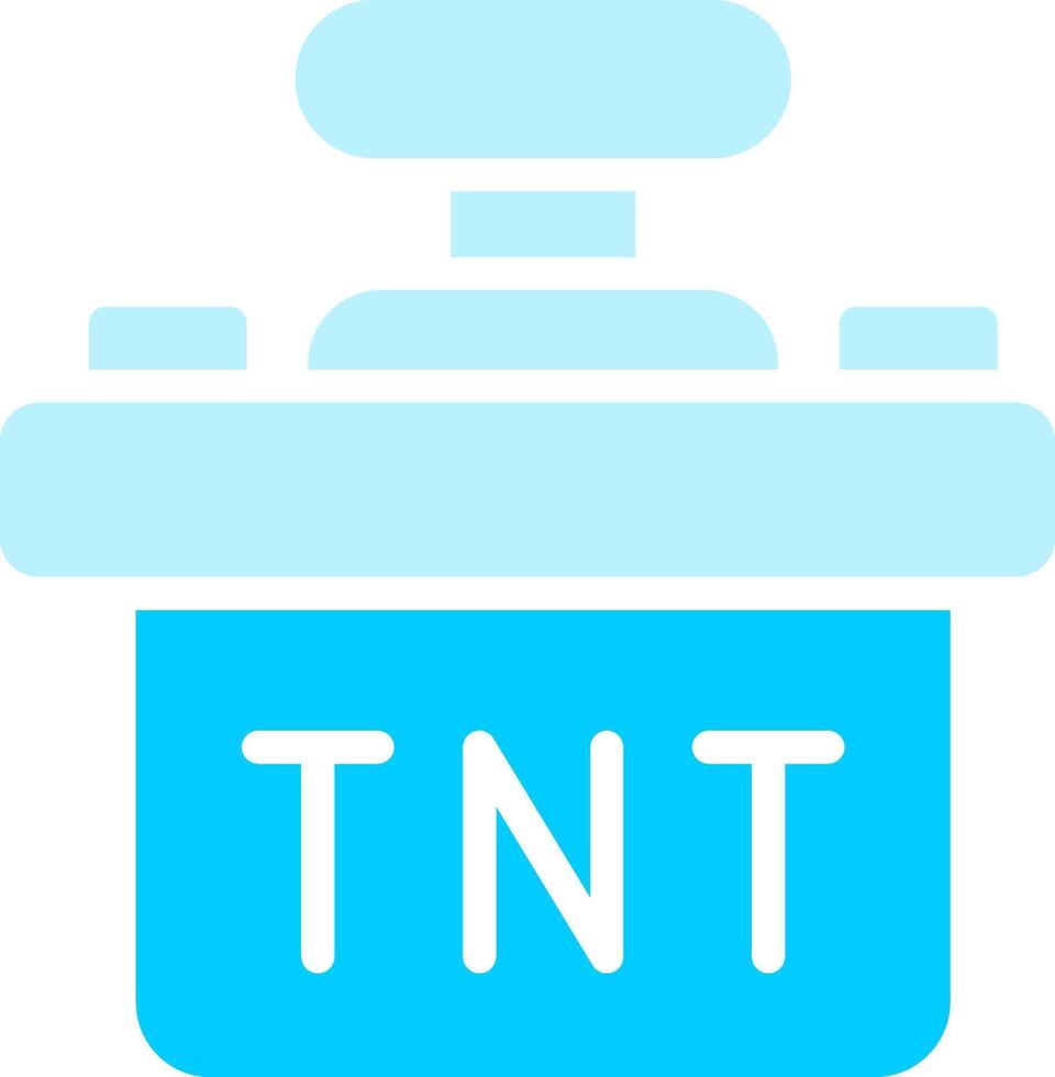 diseño de icono creativo tnt vector