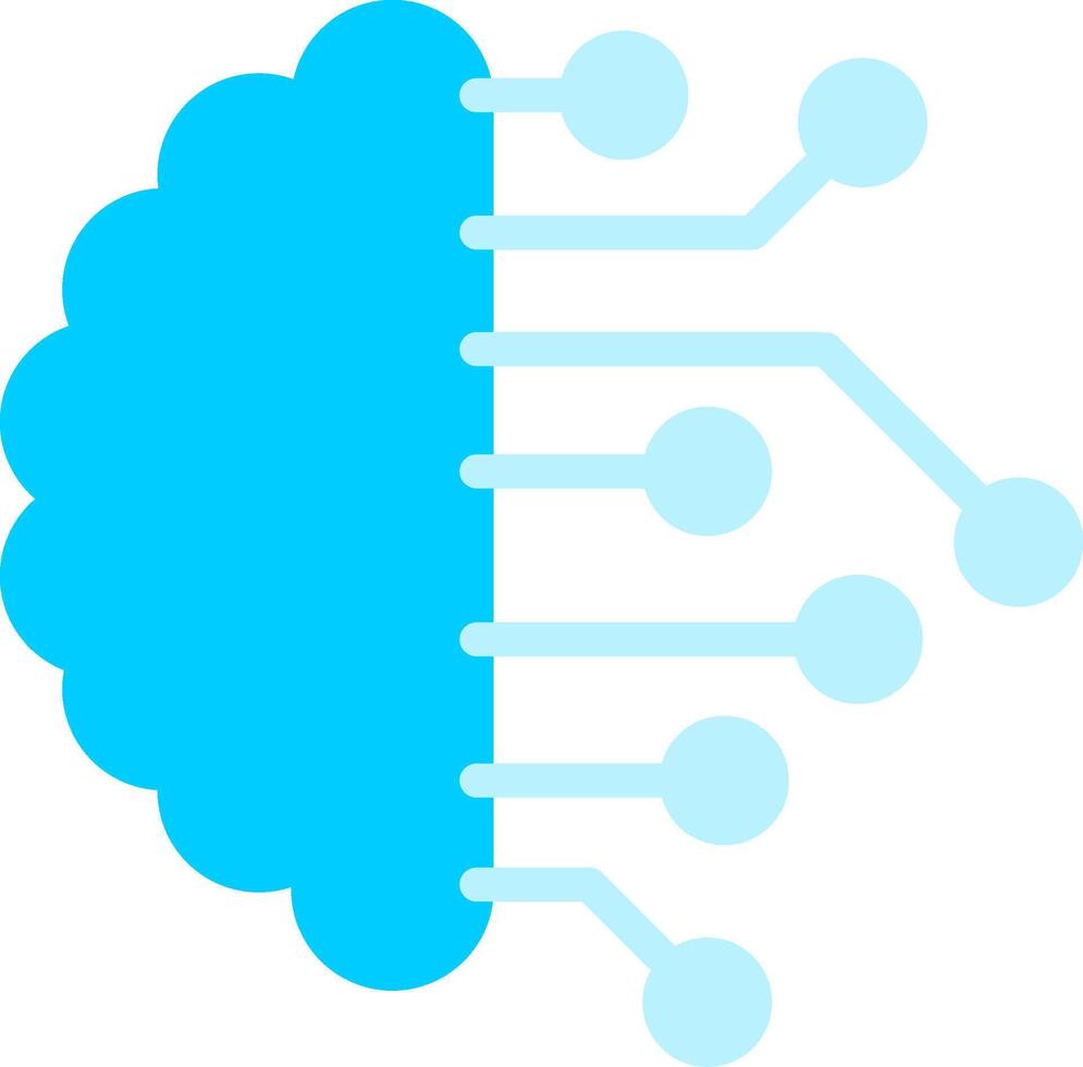 Neural Engineering Creative Icon Design vector