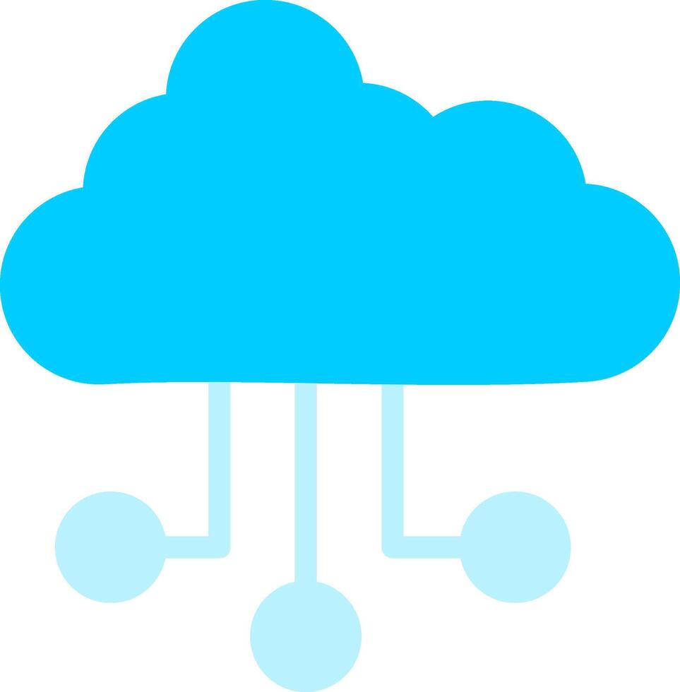 Cloud Creative Icon Design vector