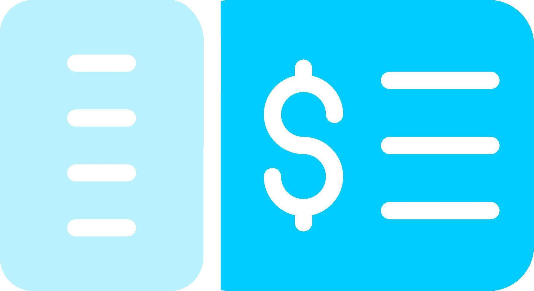 Line two Blue Colour vector