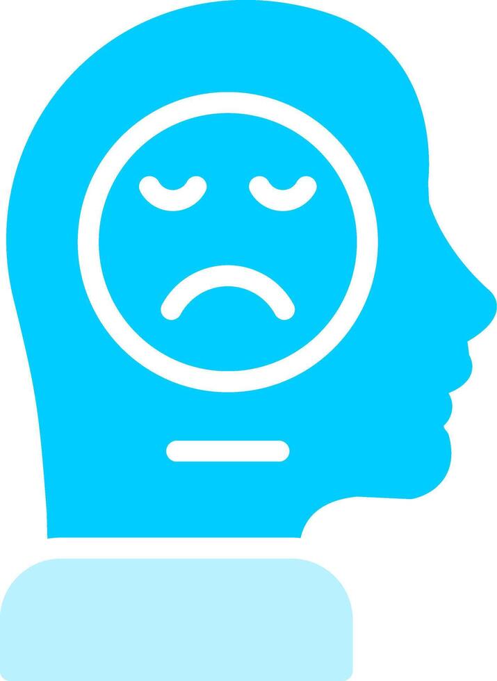 Line two Blue Colour vector
