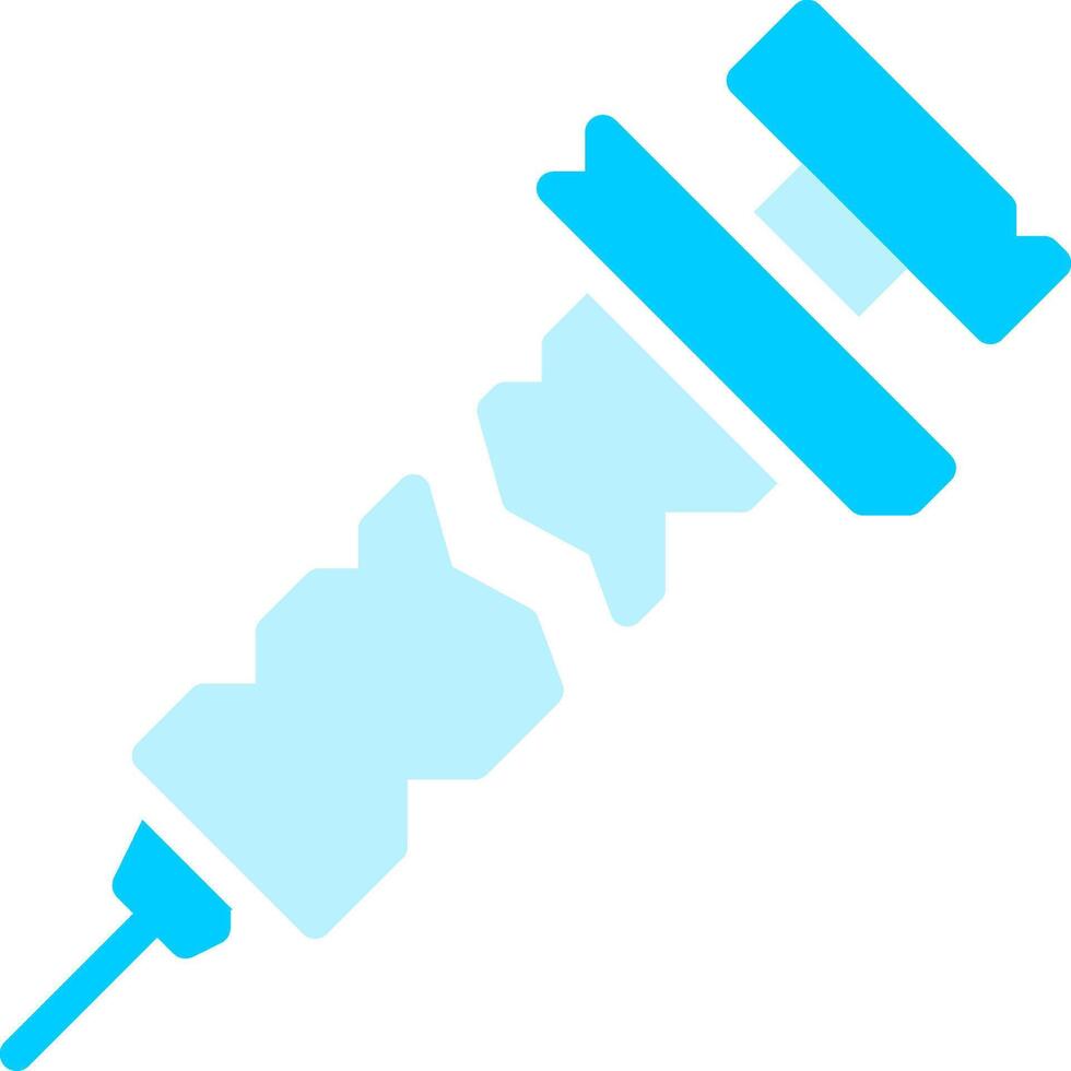 Line two Blue Colour vector