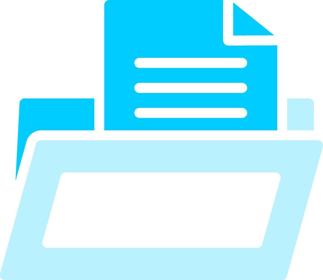 Folder Creative Icon Design vector