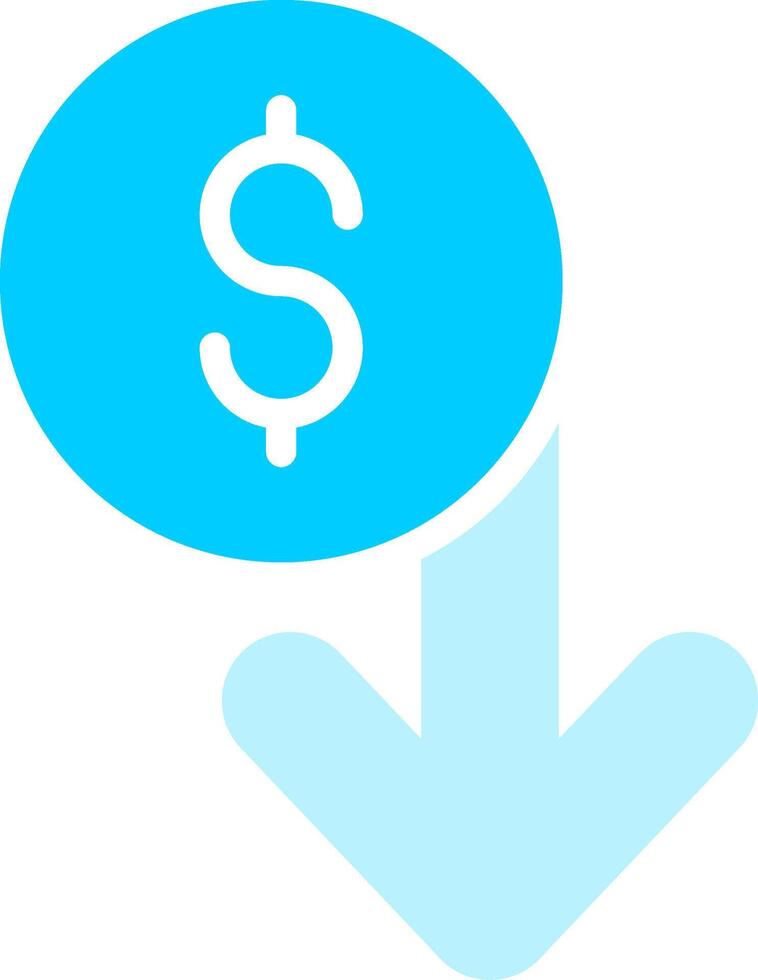 Capitalized Cost Reduction Creative Icon Design vector