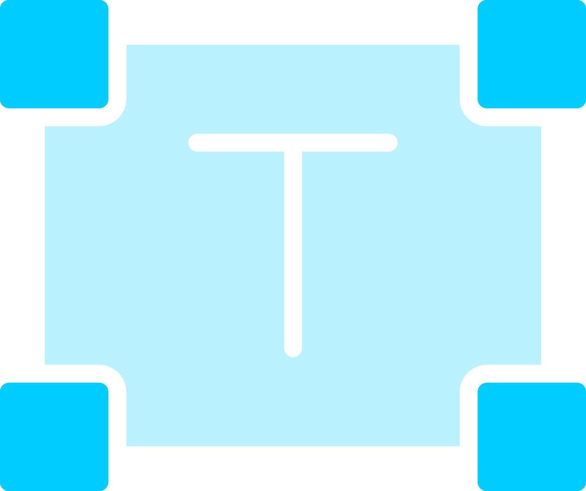 Text Size Creative Icon Design vector