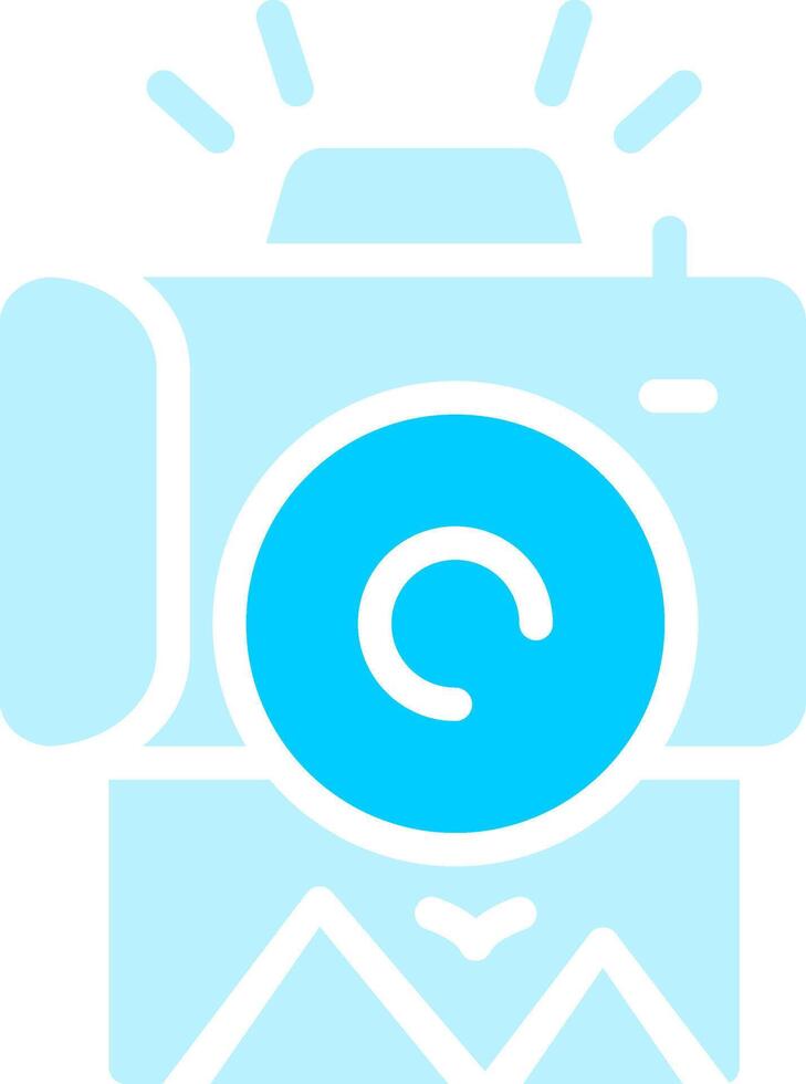 Line two Blue Colour vector