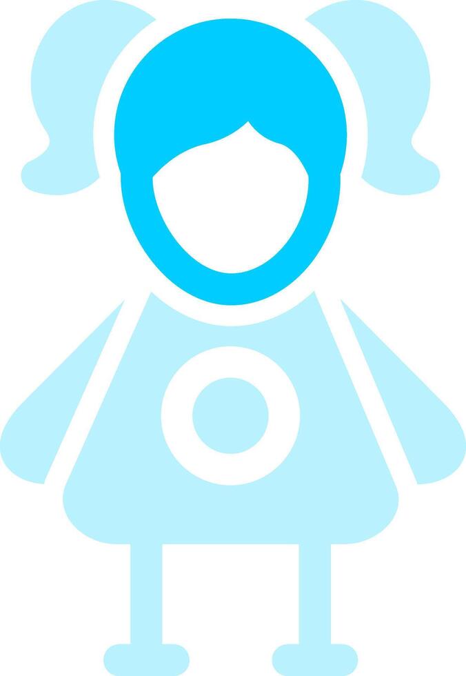 Doll Creative Icon Design vector