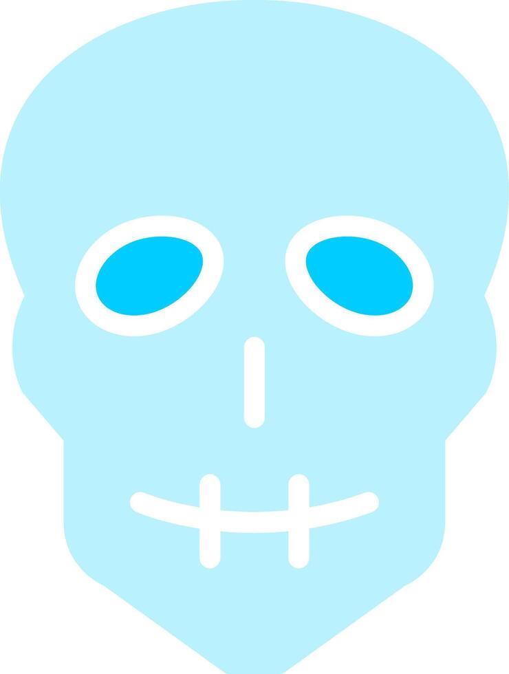 diseño de icono creativo de calavera vector