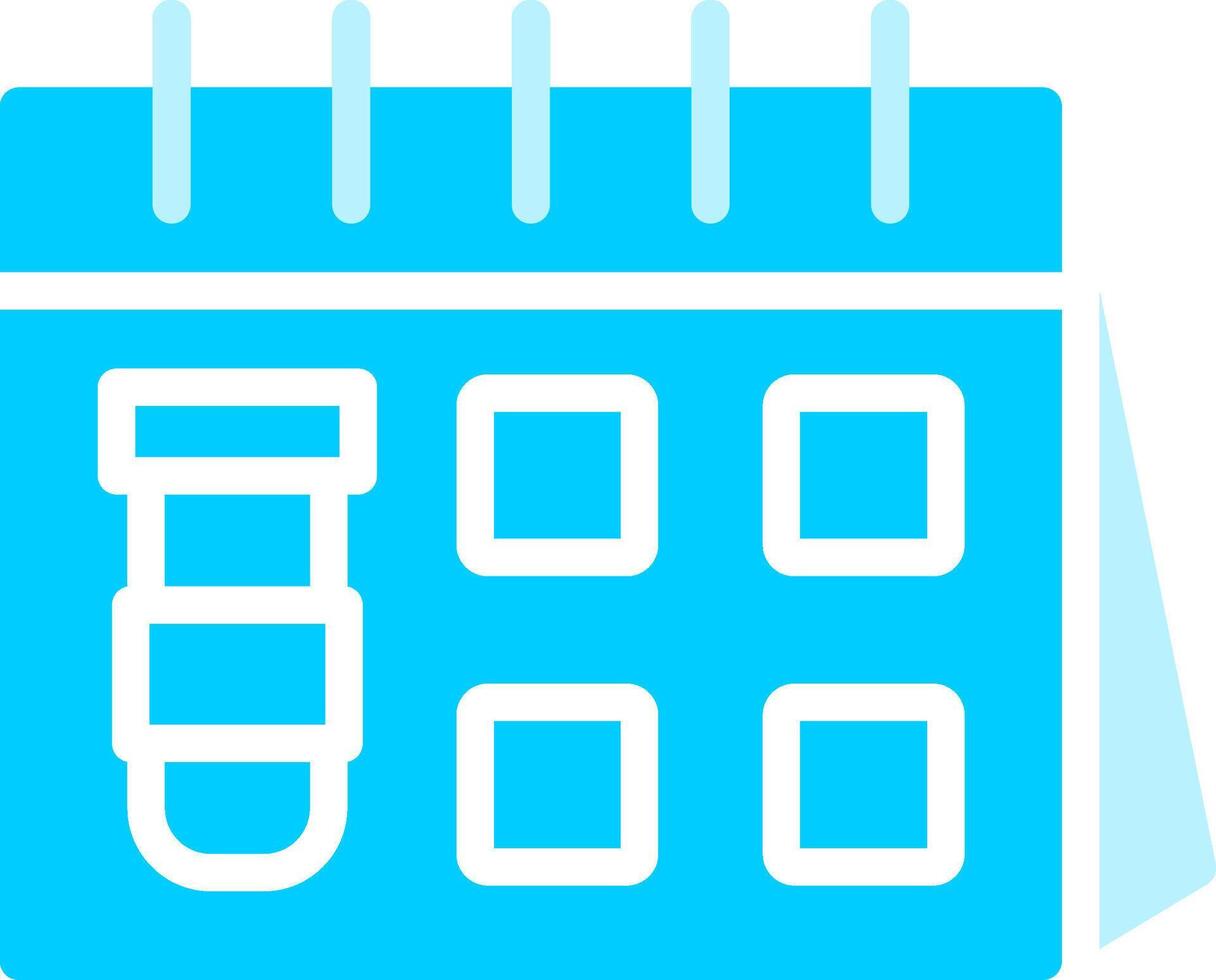 Calendar Creative Icon Design vector