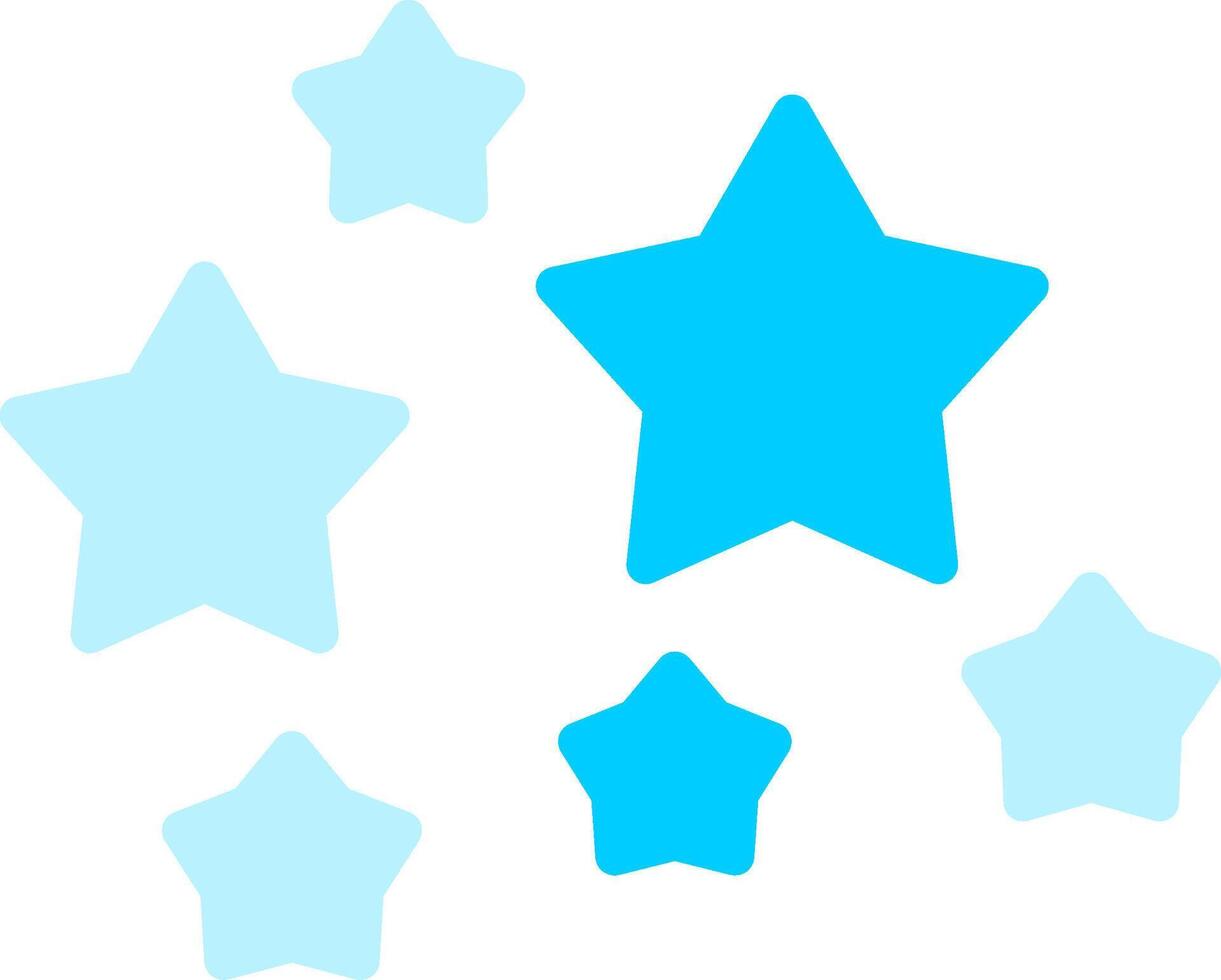 Line two Blue Colour vector