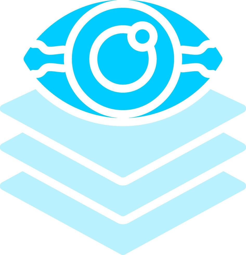 Line two Blue Colour vector